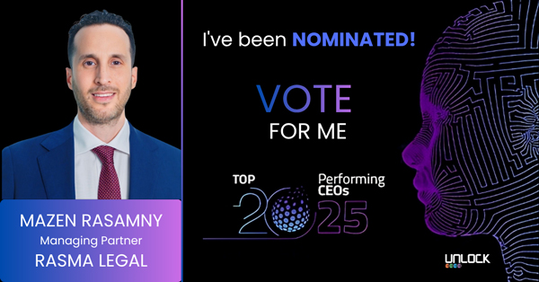 Nominating MAZEN RASAMNY to the TOP 20 CEOs in MENA 2025
