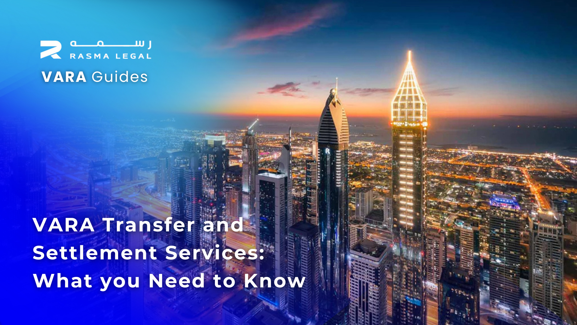 VARA Transfer and Settlement Services Overview